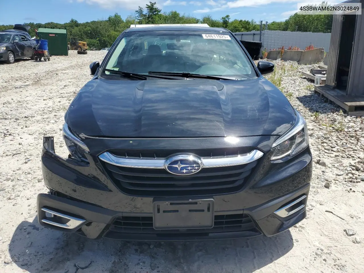 2022 Subaru Legacy Limited VIN: 4S3BWAM62N3024849 Lot: 64611925
