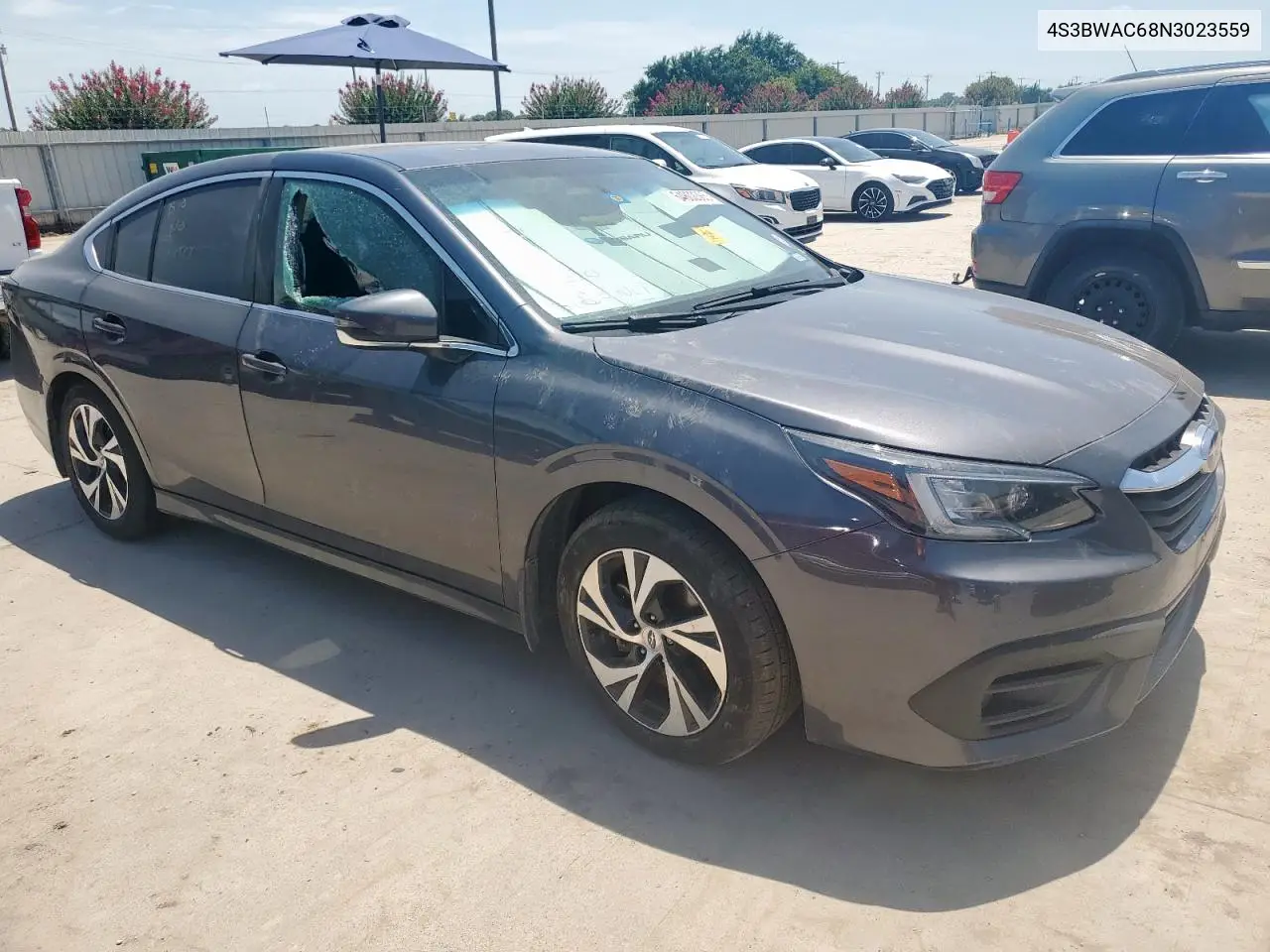 2022 Subaru Legacy Premium VIN: 4S3BWAC68N3023559 Lot: 64802365