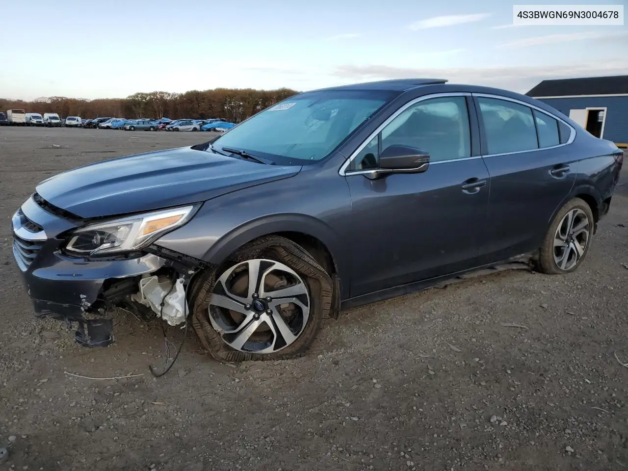 2022 Subaru Legacy Limited Xt VIN: 4S3BWGN69N3004678 Lot: 78562014