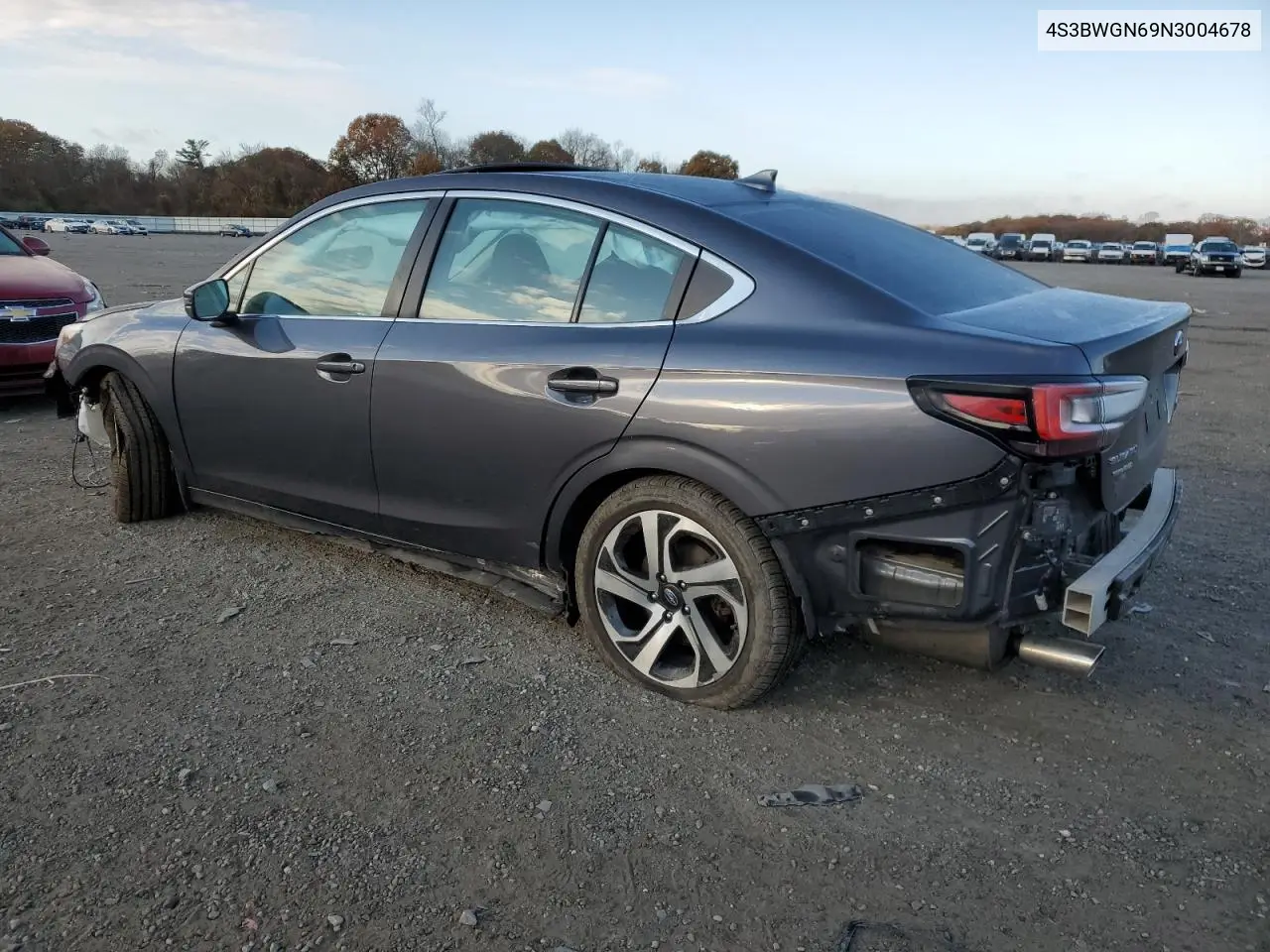 2022 Subaru Legacy Limited Xt VIN: 4S3BWGN69N3004678 Lot: 78562014
