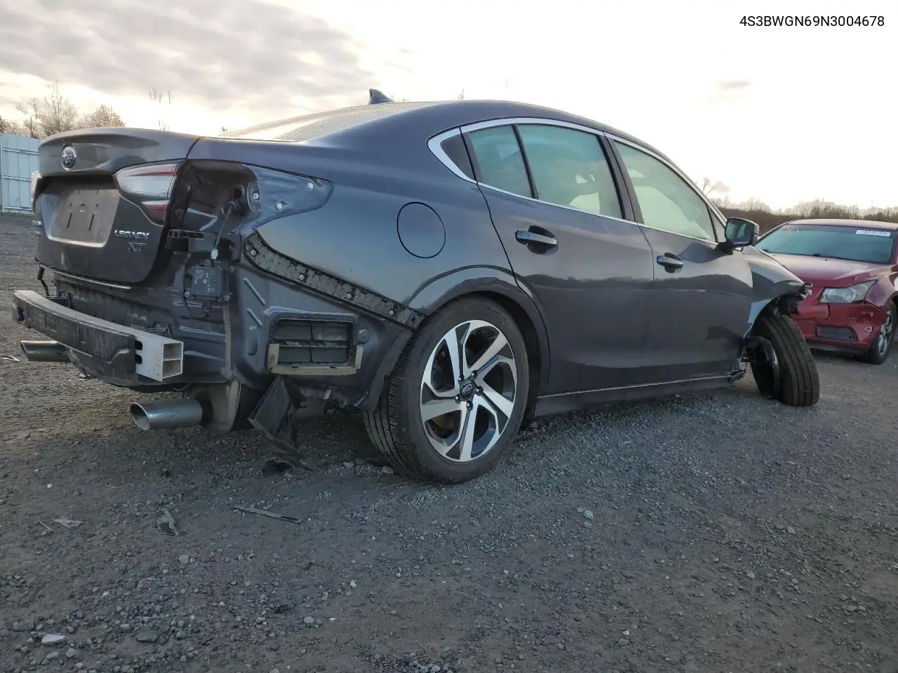 2022 Subaru Legacy Limited Xt VIN: 4S3BWGN69N3004678 Lot: 78562014