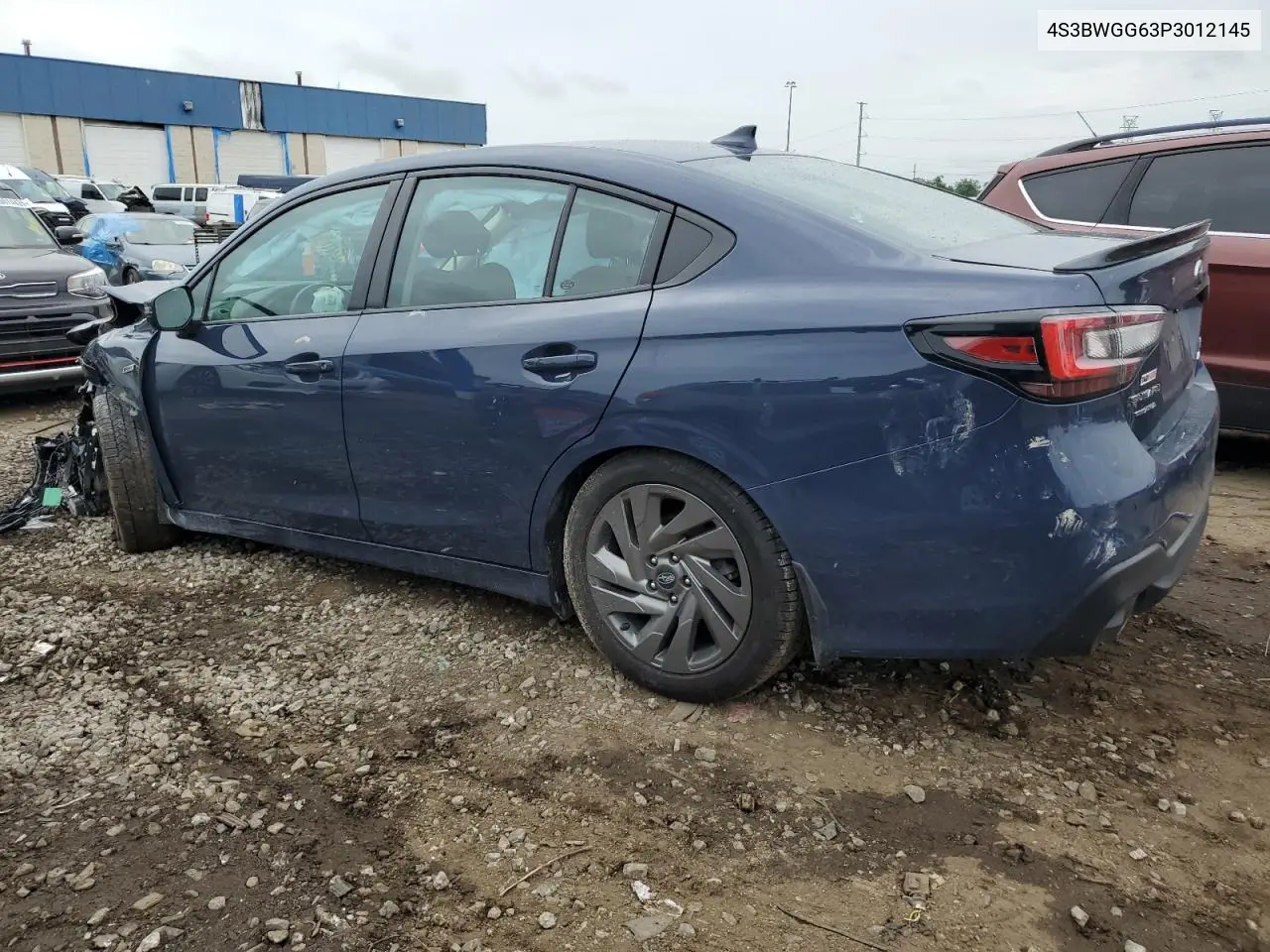 2023 Subaru Legacy Sport VIN: 4S3BWGG63P3012145 Lot: 63112485