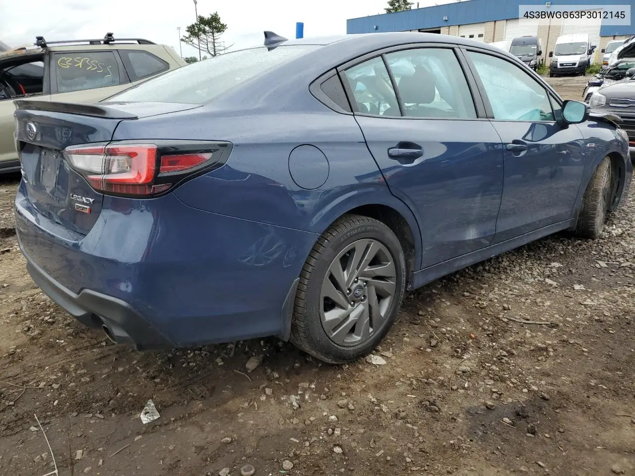2023 Subaru Legacy Sport VIN: 4S3BWGG63P3012145 Lot: 63112485