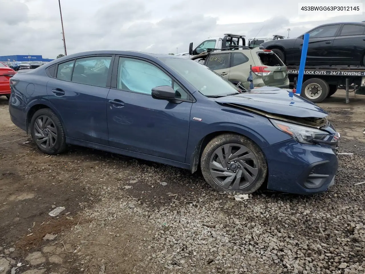 2023 Subaru Legacy Sport VIN: 4S3BWGG63P3012145 Lot: 63112485
