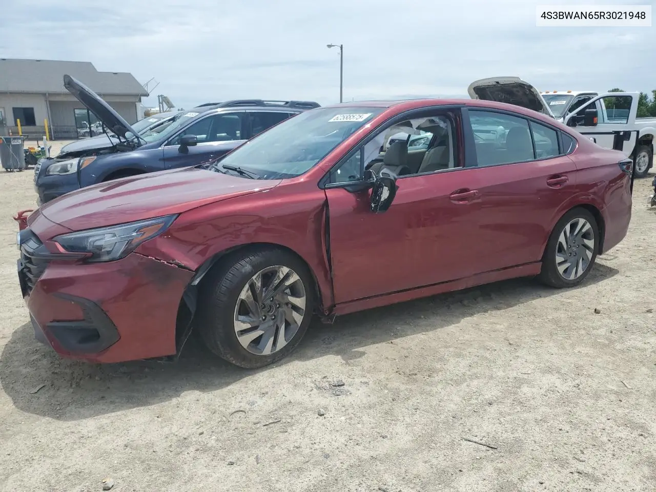 2024 Subaru Legacy Limited VIN: 4S3BWAN65R3021948 Lot: 62588575