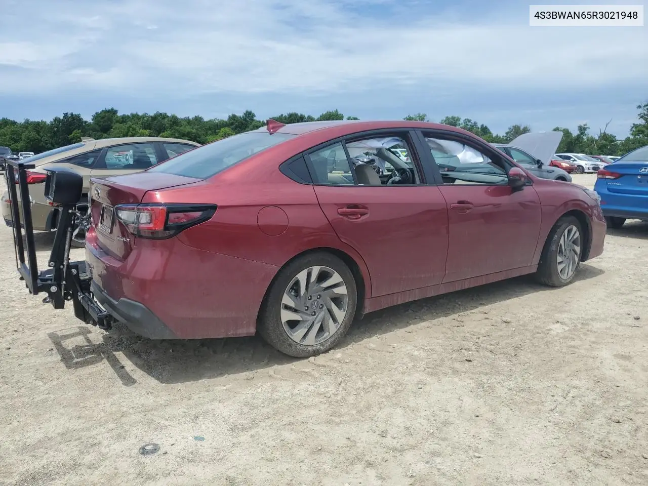 2024 Subaru Legacy Limited VIN: 4S3BWAN65R3021948 Lot: 62588575