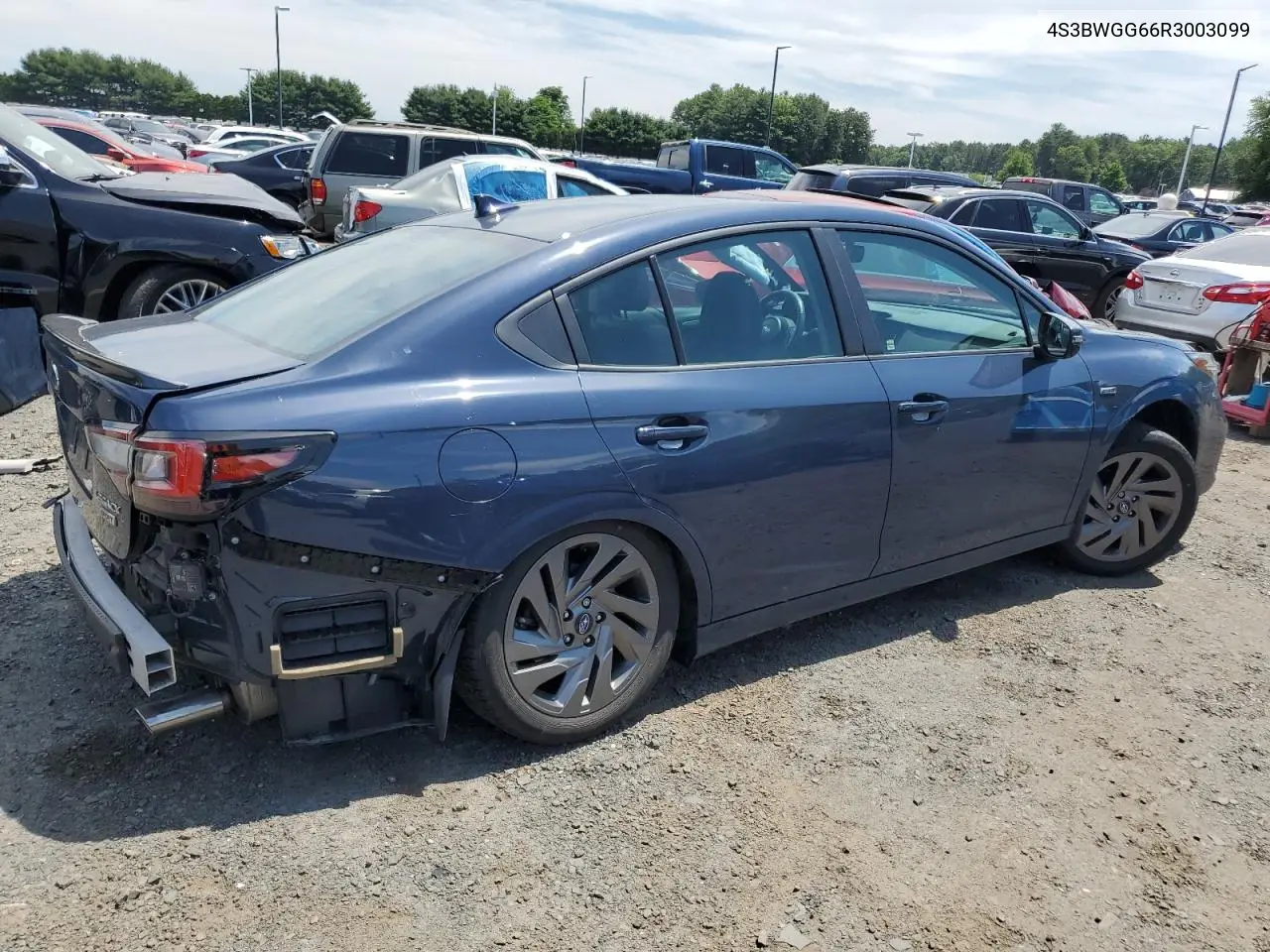 2024 Subaru Legacy Sport VIN: 4S3BWGG66R3003099 Lot: 62705465