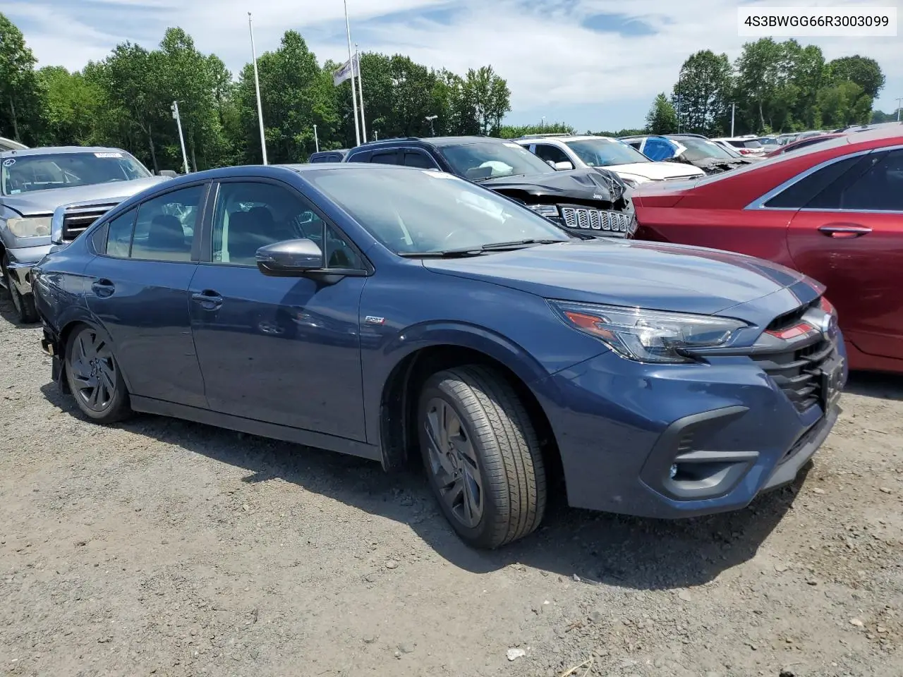 2024 Subaru Legacy Sport VIN: 4S3BWGG66R3003099 Lot: 62705465