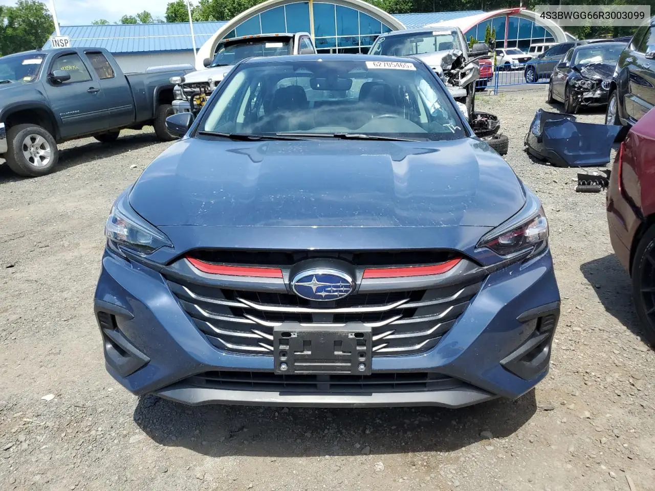 2024 Subaru Legacy Sport VIN: 4S3BWGG66R3003099 Lot: 62705465