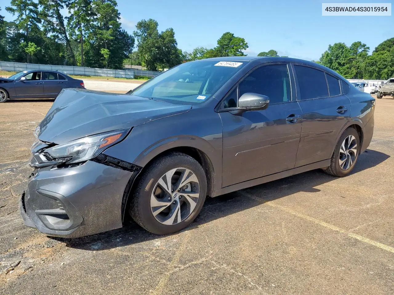 2025 Subaru Legacy Premium VIN: 4S3BWAD64S3015954 Lot: 64769465