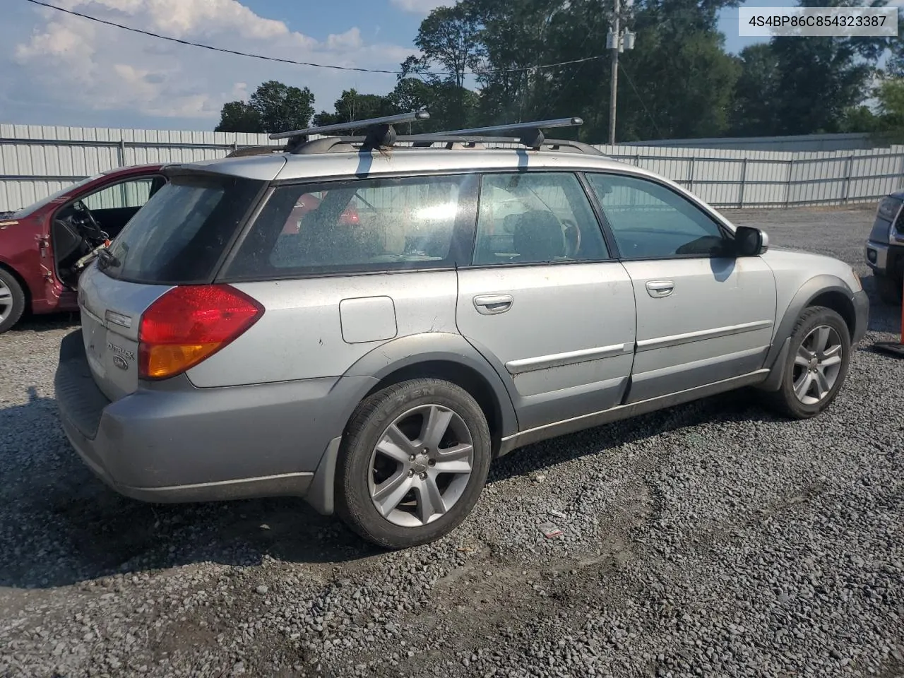 2005 Subaru Outback Outback H6 R Ll Bean VIN: 4S4BP86C854323387 Lot: 69704574