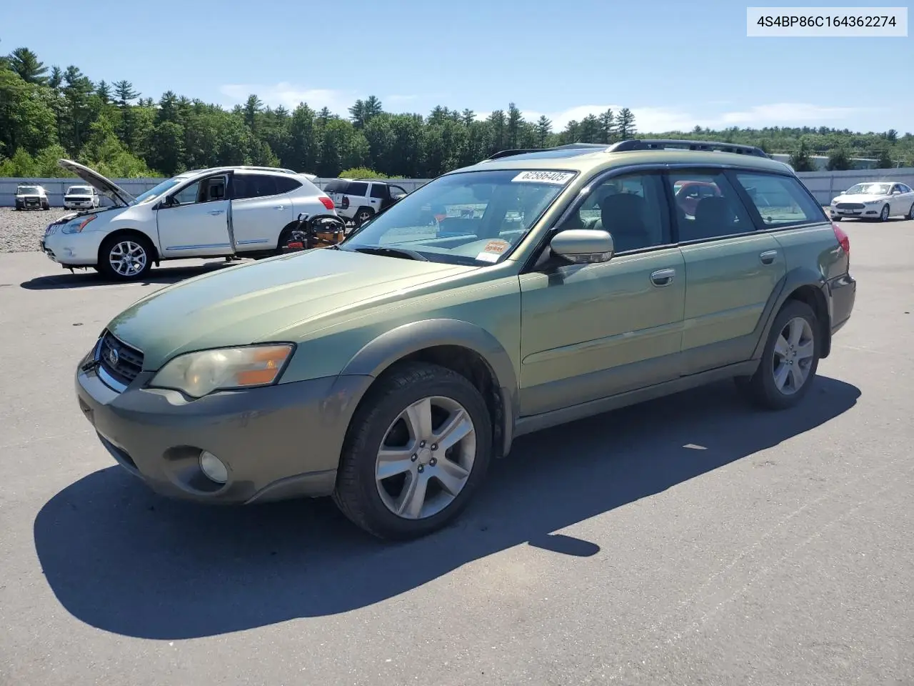2006 Subaru Outback Outback 3.0R Ll Bean VIN: 4S4BP86C164362274 Lot: 62586405