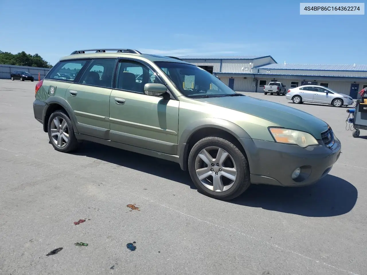2006 Subaru Outback Outback 3.0R Ll Bean VIN: 4S4BP86C164362274 Lot: 62586405