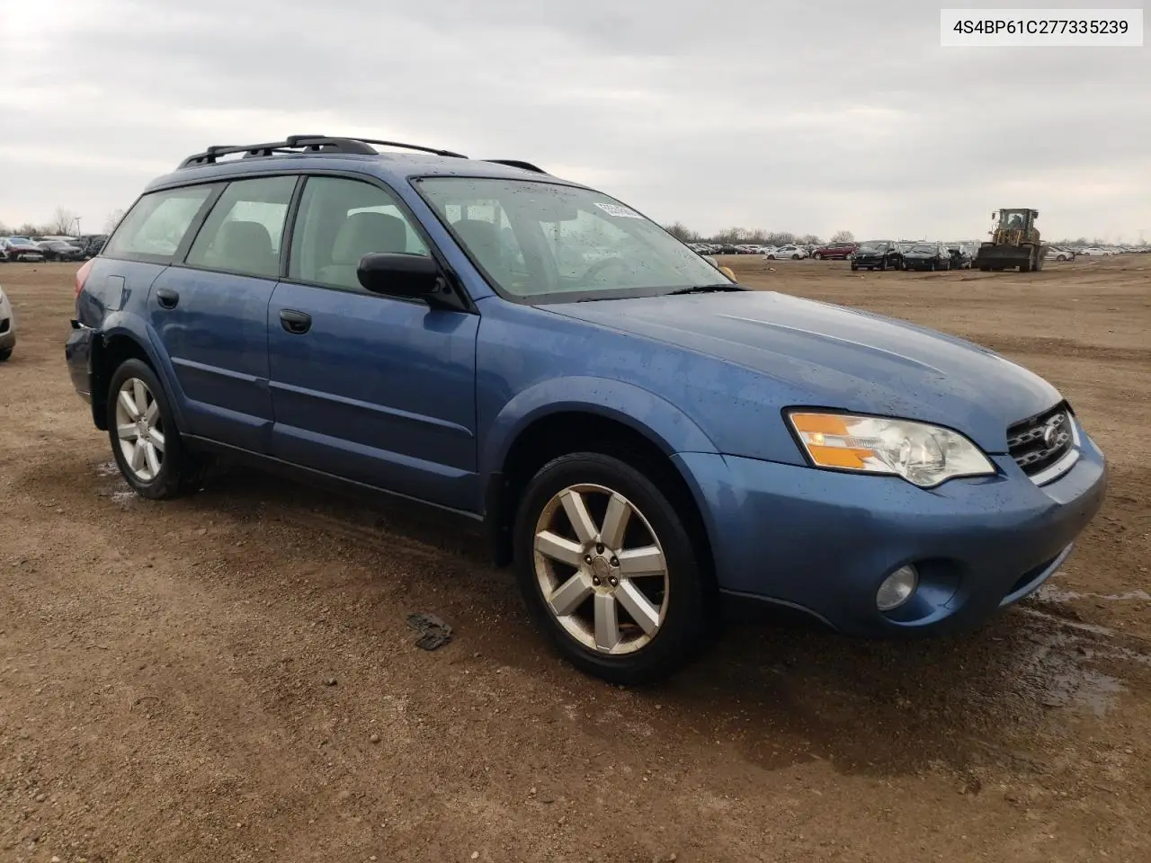 2007 Subaru Outback Outback 2.5I VIN: 4S4BP61C277335239 Lot: 53564565