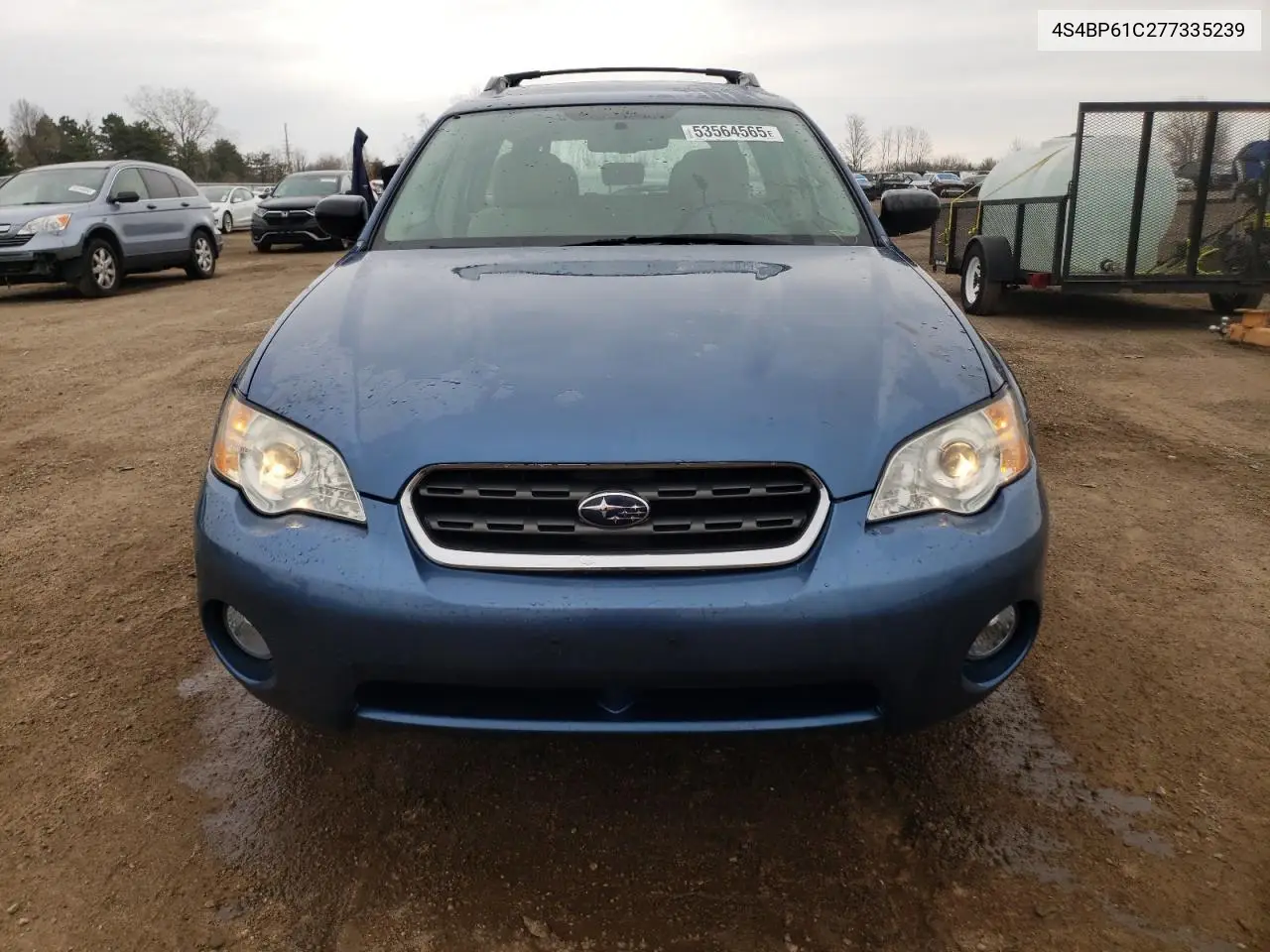 2007 Subaru Outback Outback 2.5I VIN: 4S4BP61C277335239 Lot: 53564565