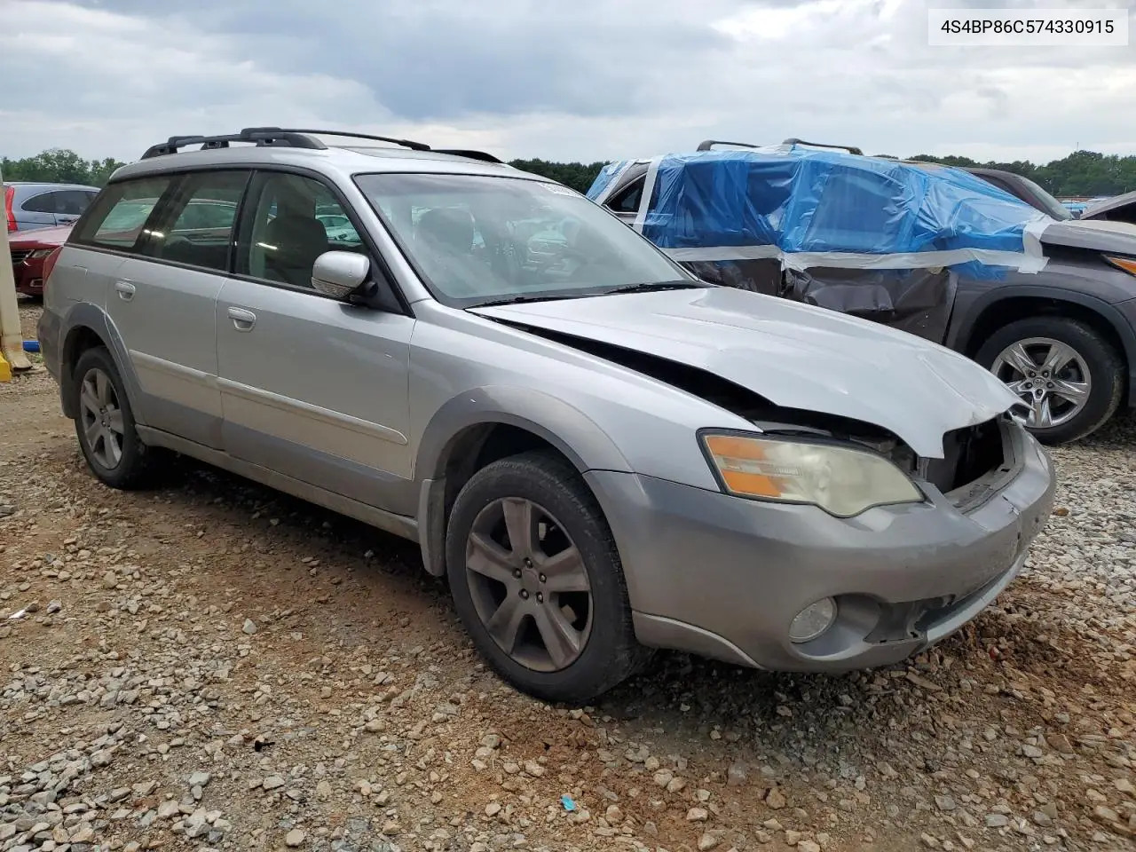 2007 Subaru Outback Outback 3.0R Ll Bean VIN: 4S4BP86C574330915 Lot: 54418415