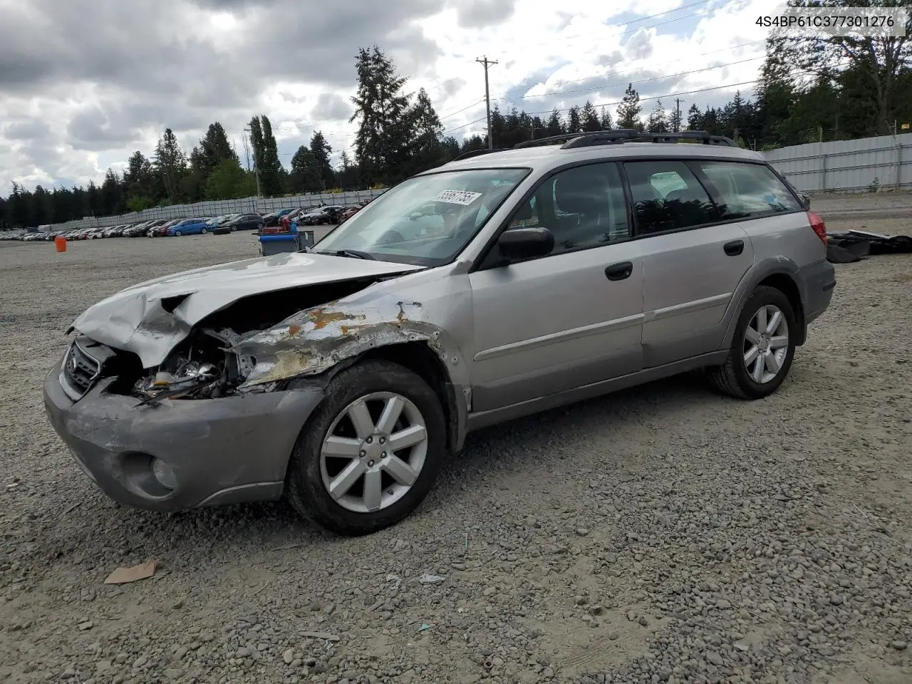 2007 Subaru Outback Outback 2.5I VIN: 4S4BP61C377301276 Lot: 55867755