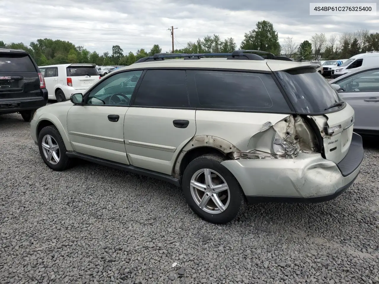 2007 Subaru Outback Outback 2.5I VIN: 4S4BP61C276325400 Lot: 56113645