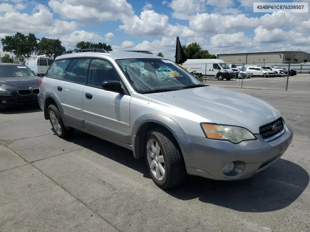 2007 Subaru Outback Outback 2.5I VIN: 4S4BP61C876338507 Lot: 56779665