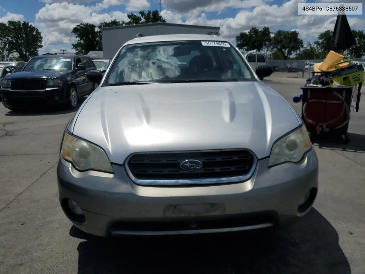 2007 Subaru Outback Outback 2.5I VIN: 4S4BP61C876338507 Lot: 56779665