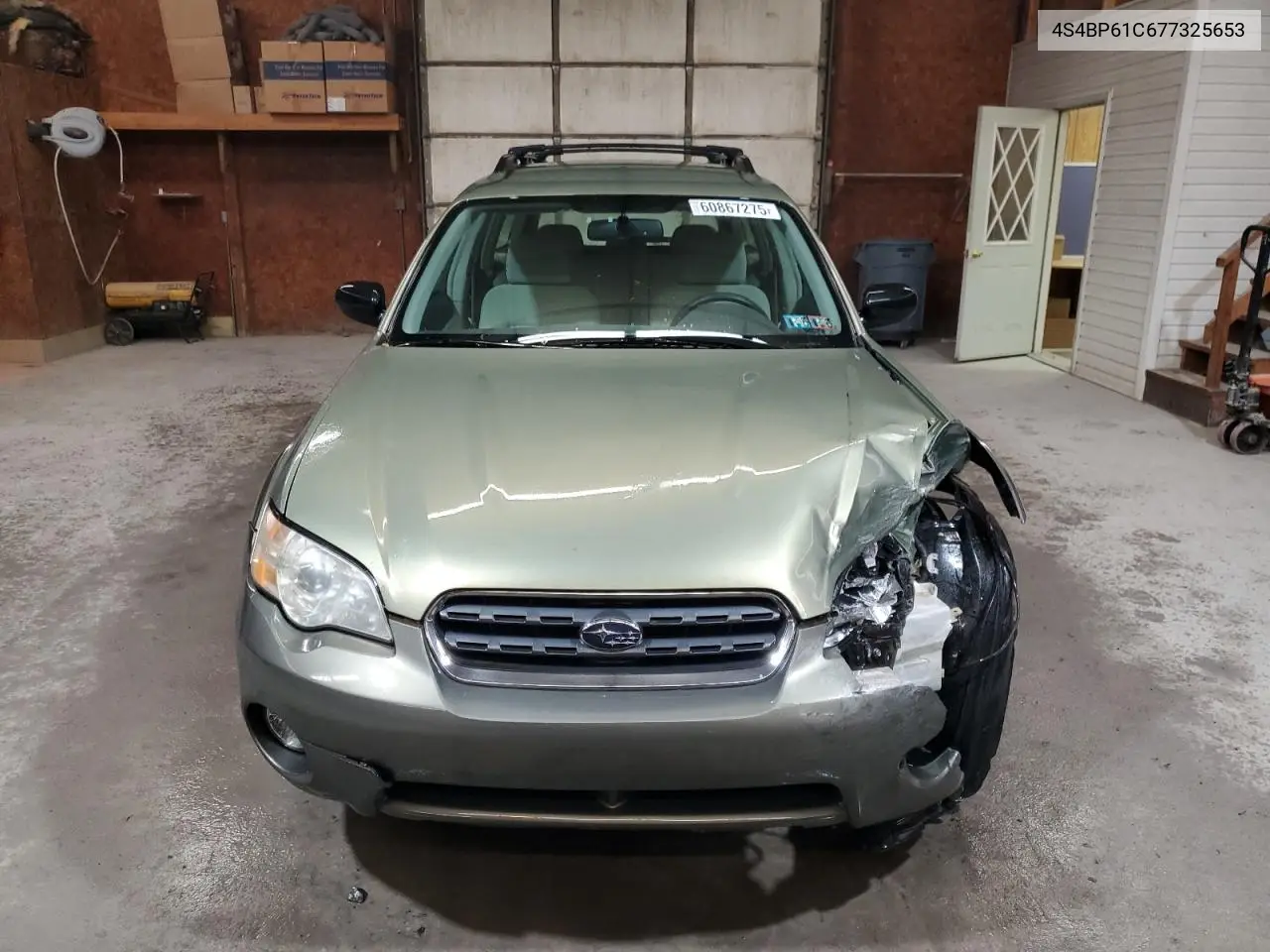 2007 Subaru Outback Outback 2.5I VIN: 4S4BP61C677325653 Lot: 60867275