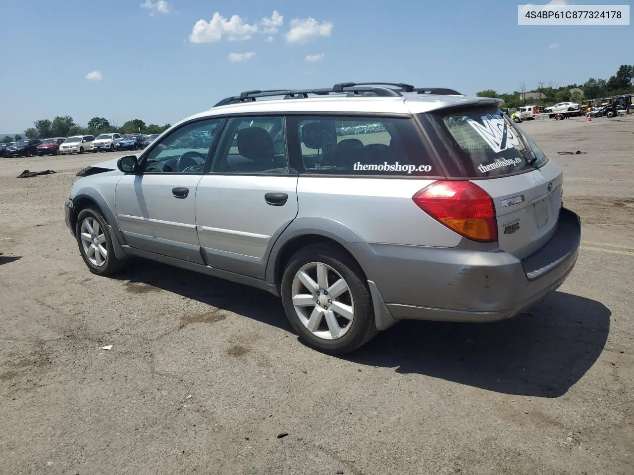 2007 Subaru Outback Outback 2.5I VIN: 4S4BP61C877324178 Lot: 62058205