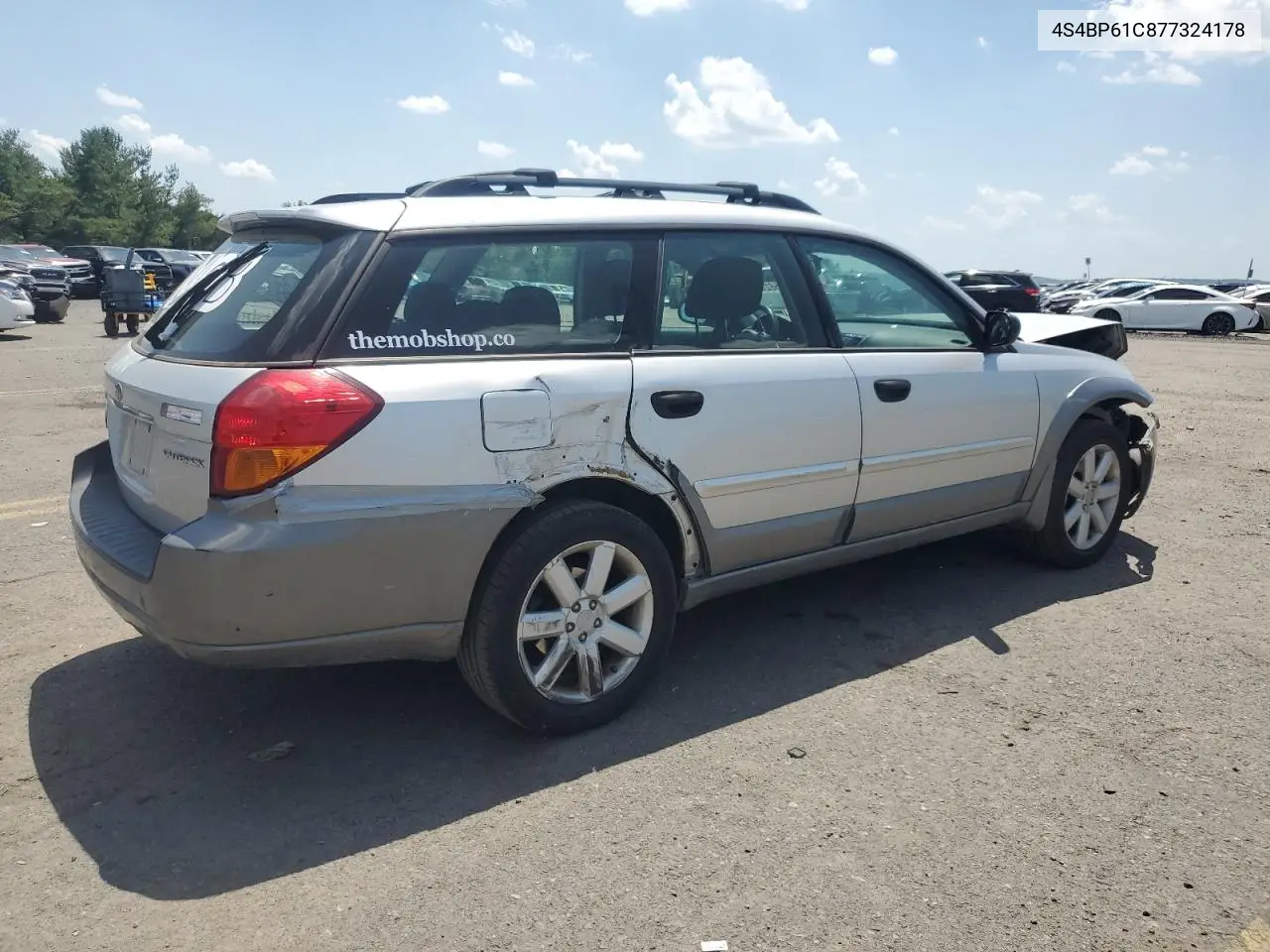 2007 Subaru Outback Outback 2.5I VIN: 4S4BP61C877324178 Lot: 62058205