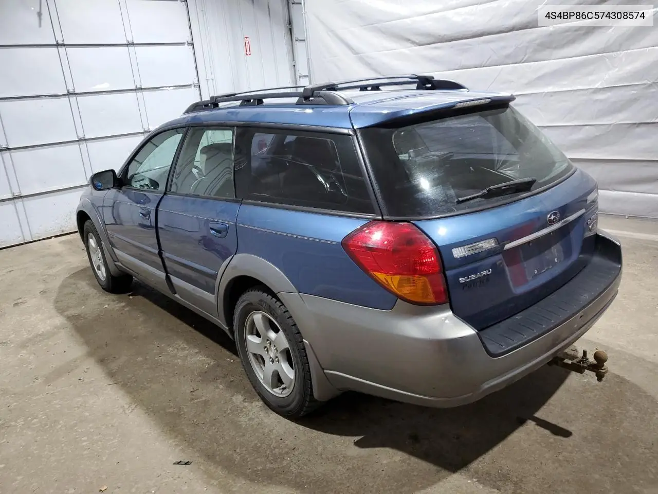 2007 Subaru Outback Outback 3.0R Ll Bean VIN: 4S4BP86C574308574 Lot: 62106395