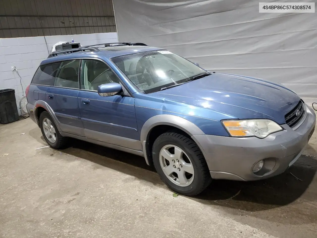 2007 Subaru Outback Outback 3.0R Ll Bean VIN: 4S4BP86C574308574 Lot: 62106395