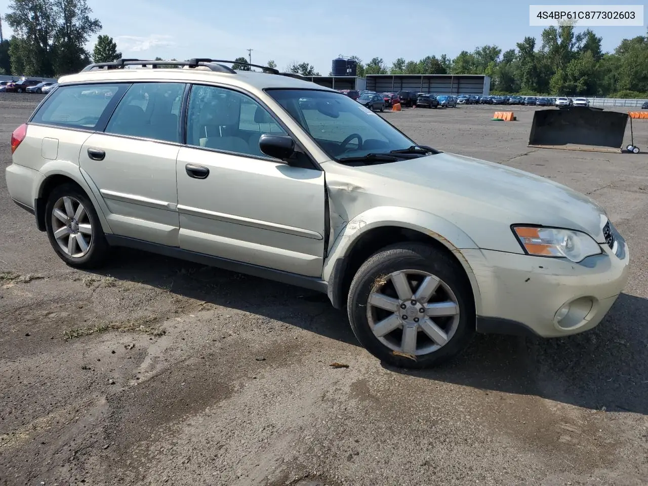 2007 Subaru Outback Outback 2.5I VIN: 4S4BP61C877302603 Lot: 62251605