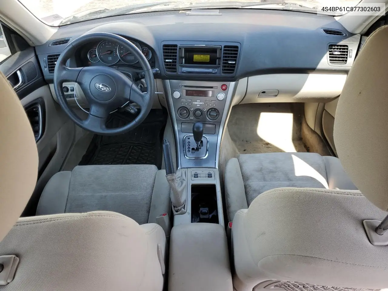 2007 Subaru Outback Outback 2.5I VIN: 4S4BP61C877302603 Lot: 62251605