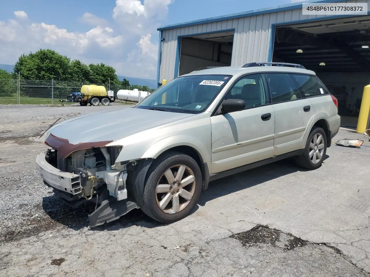2007 Subaru Outback Outback 2.5I VIN: 4S4BP61C177308372 Lot: 62262355