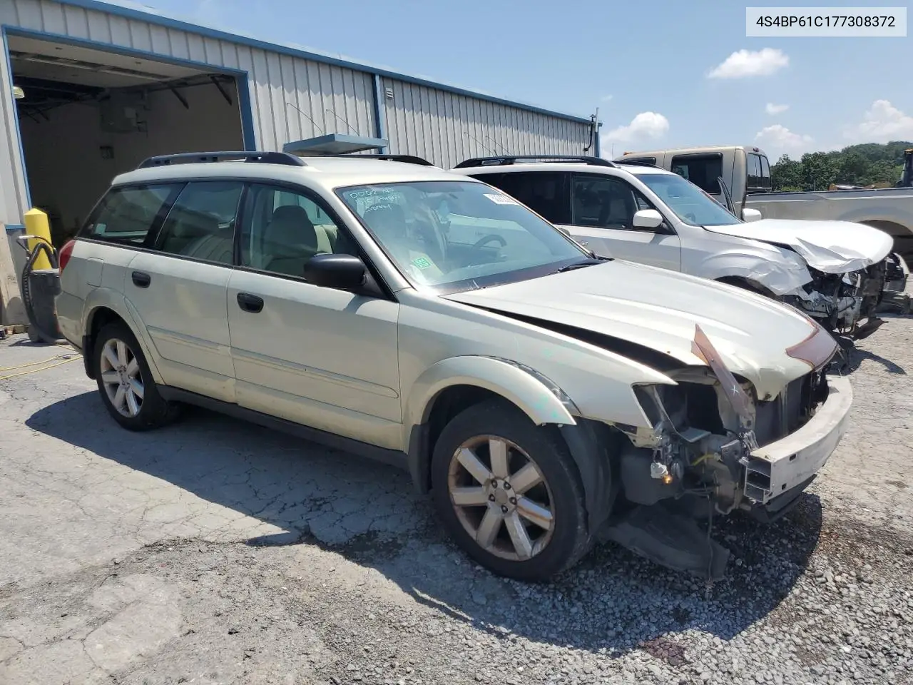 2007 Subaru Outback Outback 2.5I VIN: 4S4BP61C177308372 Lot: 62262355