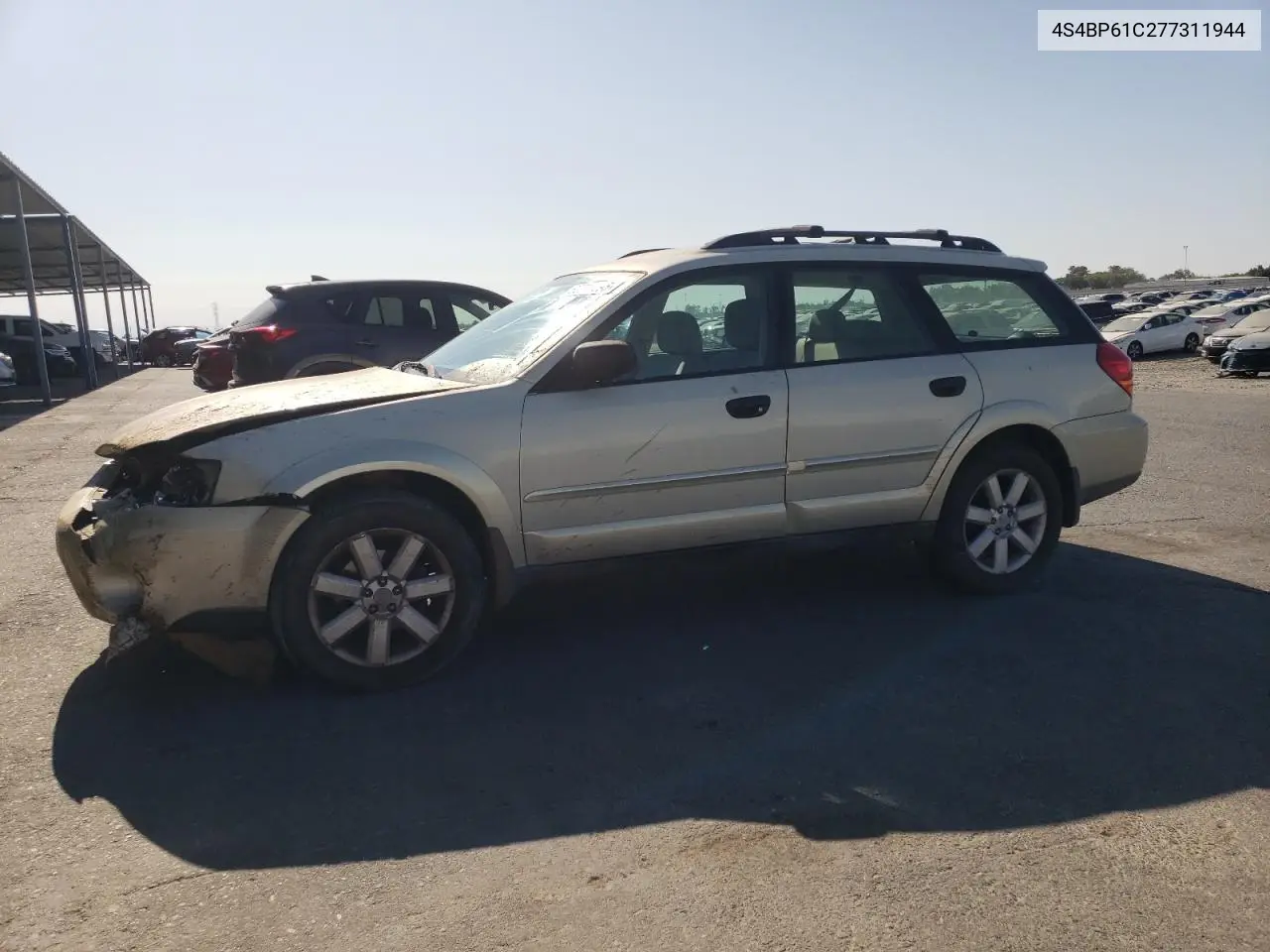 2007 Subaru Outback Outback 2.5I VIN: 4S4BP61C277311944 Lot: 62319295