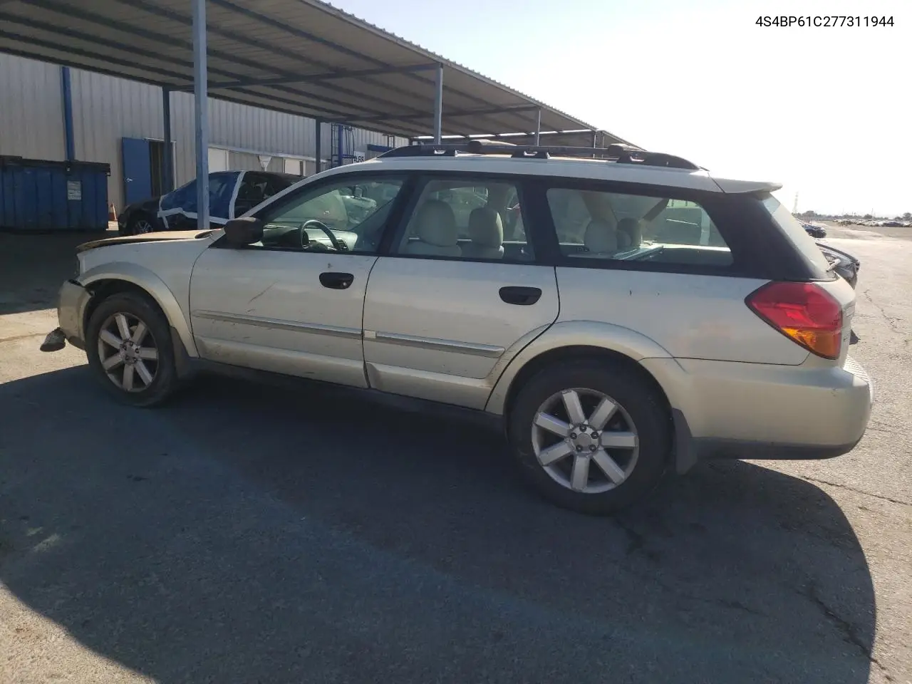 2007 Subaru Outback Outback 2.5I VIN: 4S4BP61C277311944 Lot: 62319295