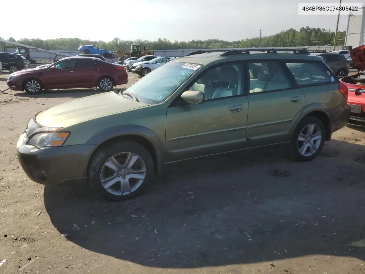 2007 Subaru Outback Outback 3.0R Ll Bean VIN: 4S4BP86C074305422 Lot: 64430835