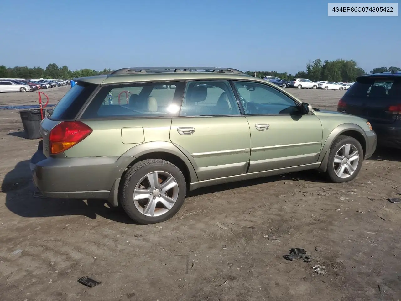 2007 Subaru Outback Outback 3.0R Ll Bean VIN: 4S4BP86C074305422 Lot: 64430835