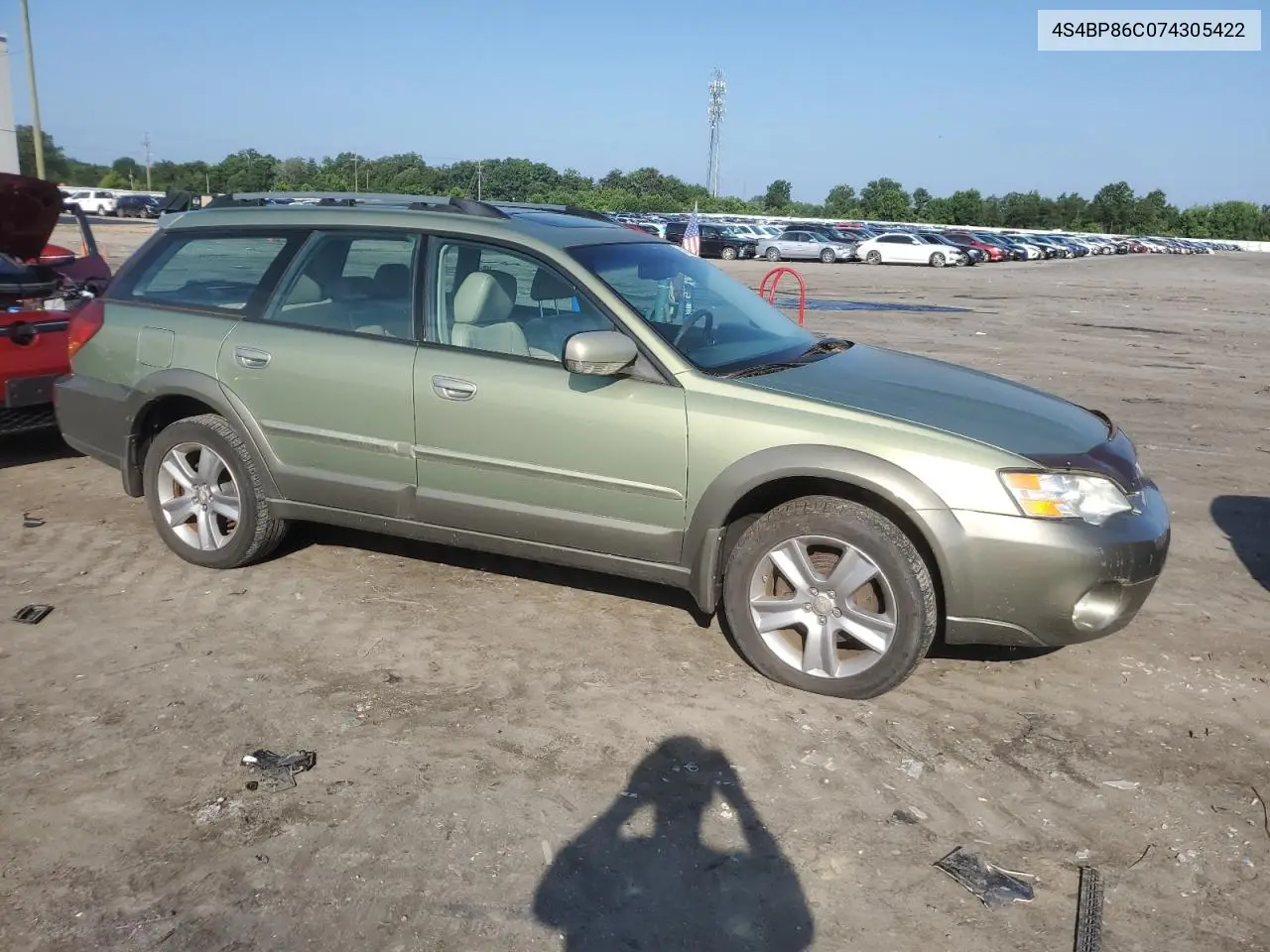 2007 Subaru Outback Outback 3.0R Ll Bean VIN: 4S4BP86C074305422 Lot: 64430835