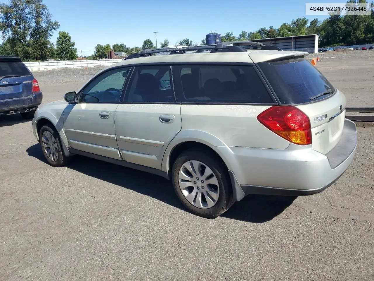 2007 Subaru Outback Outback 2.5I Limited VIN: 4S4BP62C177326448 Lot: 64499225