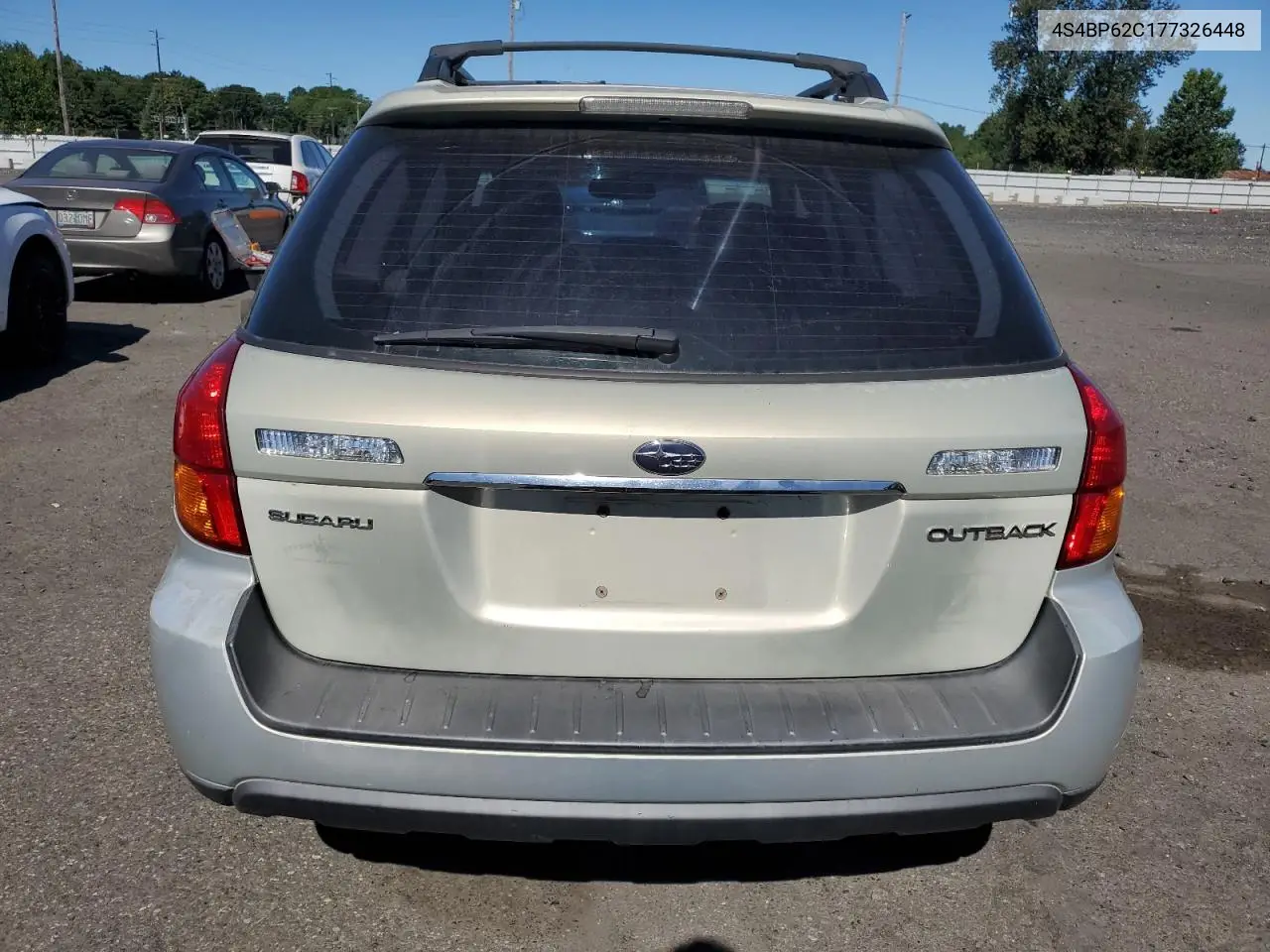 2007 Subaru Outback Outback 2.5I Limited VIN: 4S4BP62C177326448 Lot: 64499225