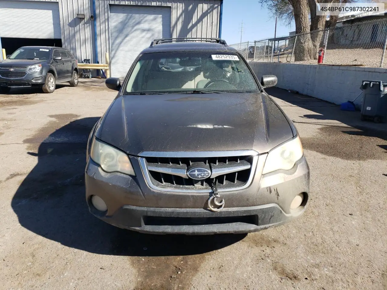2008 Subaru Outback 2.5I VIN: 4S4BP61C987302241 Lot: 48252935