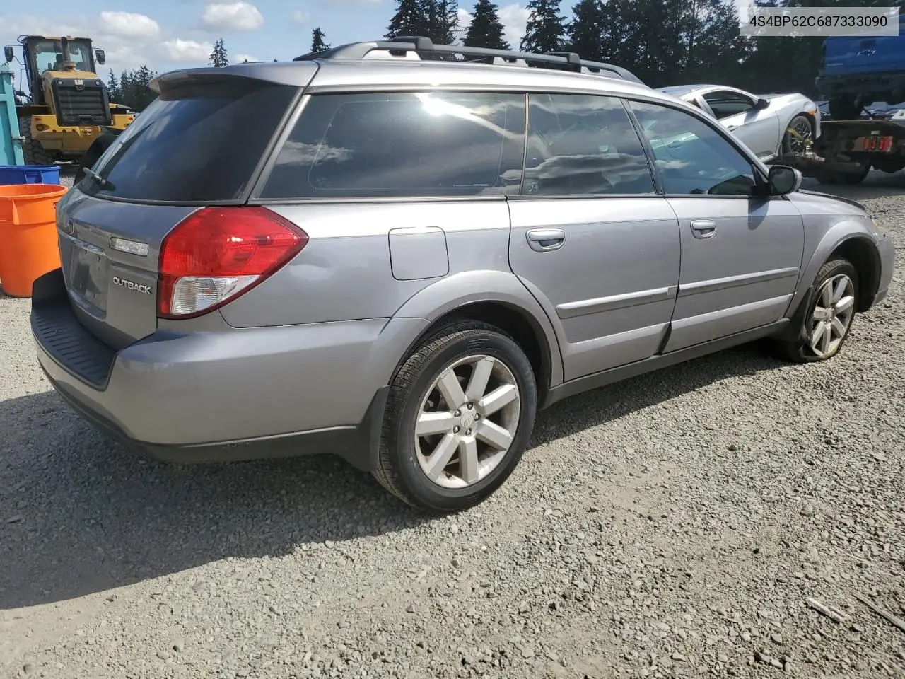 2008 Subaru Outback 2.5I Limited VIN: 4S4BP62C687333090 Lot: 55895645