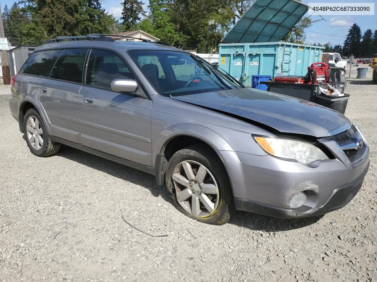2008 Subaru Outback 2.5I Limited VIN: 4S4BP62C687333090 Lot: 55895645