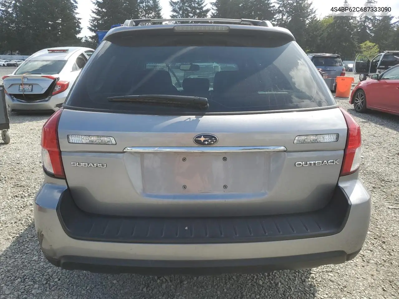 2008 Subaru Outback 2.5I Limited VIN: 4S4BP62C687333090 Lot: 55895645