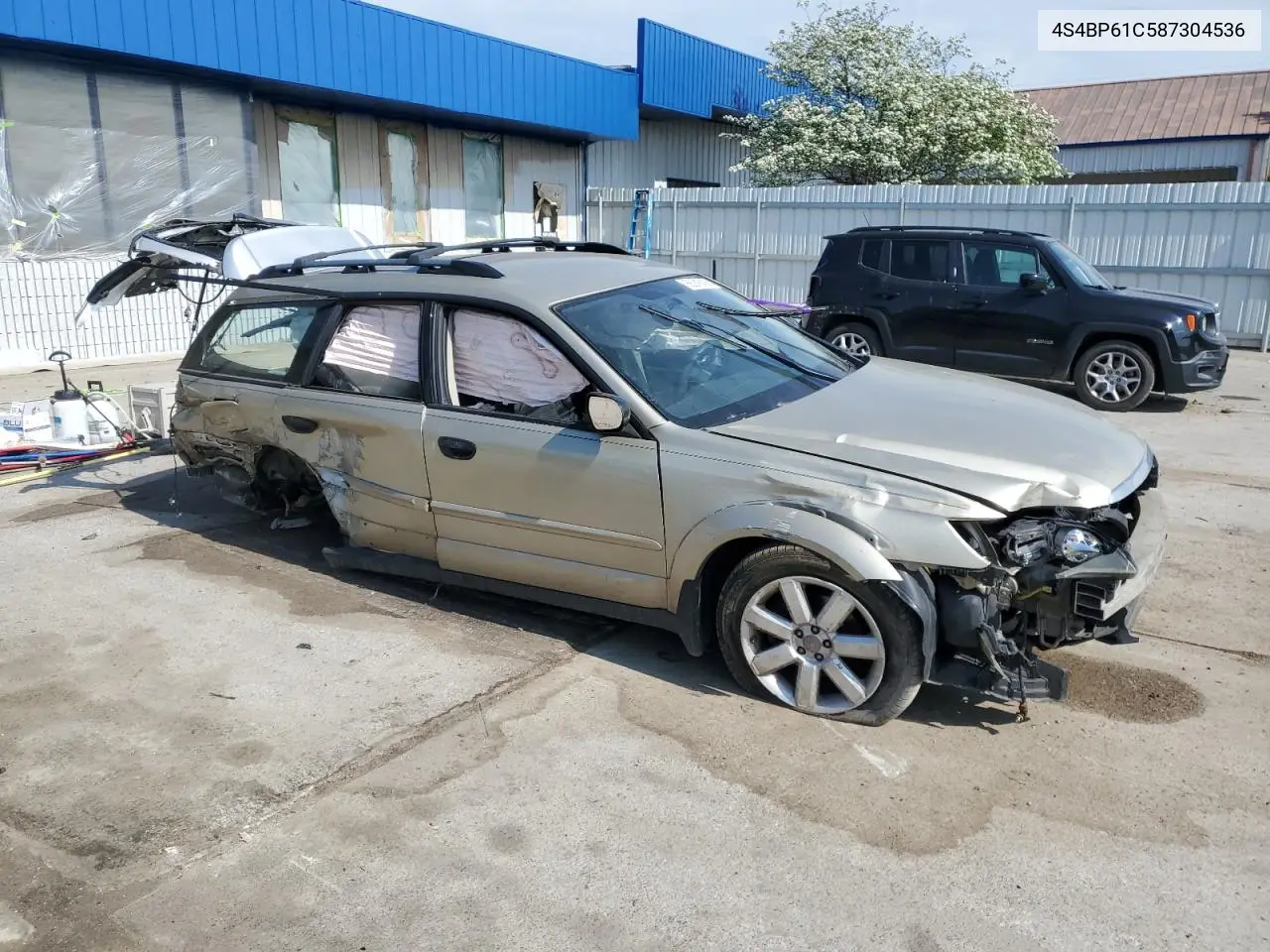 2008 Subaru Outback 2.5I VIN: 4S4BP61C587304536 Lot: 56245405