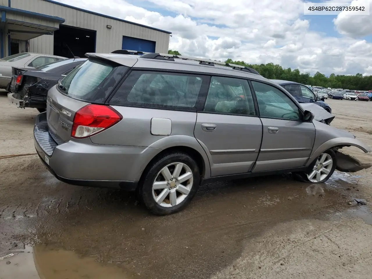 2008 Subaru Outback 2.5I Limited VIN: 4S4BP62C287359542 Lot: 56657685