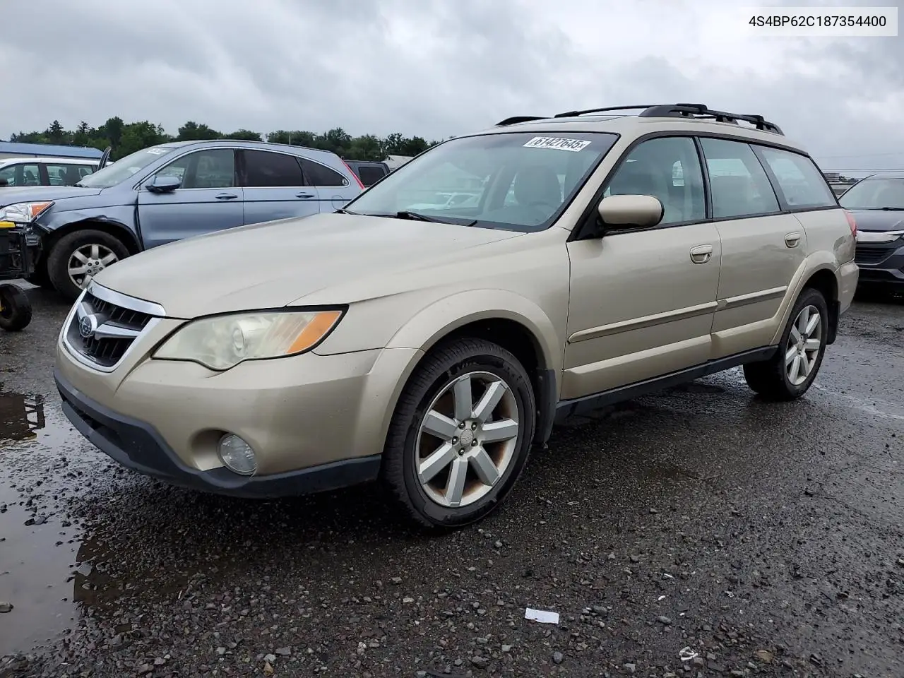 2008 Subaru Outback 2.5I Limited VIN: 4S4BP62C187354400 Lot: 61427645