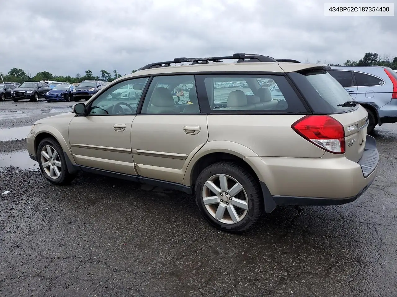 2008 Subaru Outback 2.5I Limited VIN: 4S4BP62C187354400 Lot: 61427645