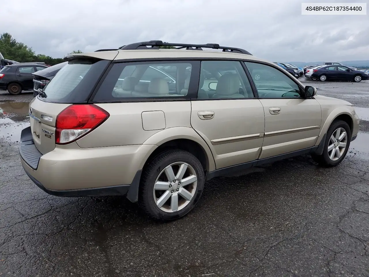 2008 Subaru Outback 2.5I Limited VIN: 4S4BP62C187354400 Lot: 61427645