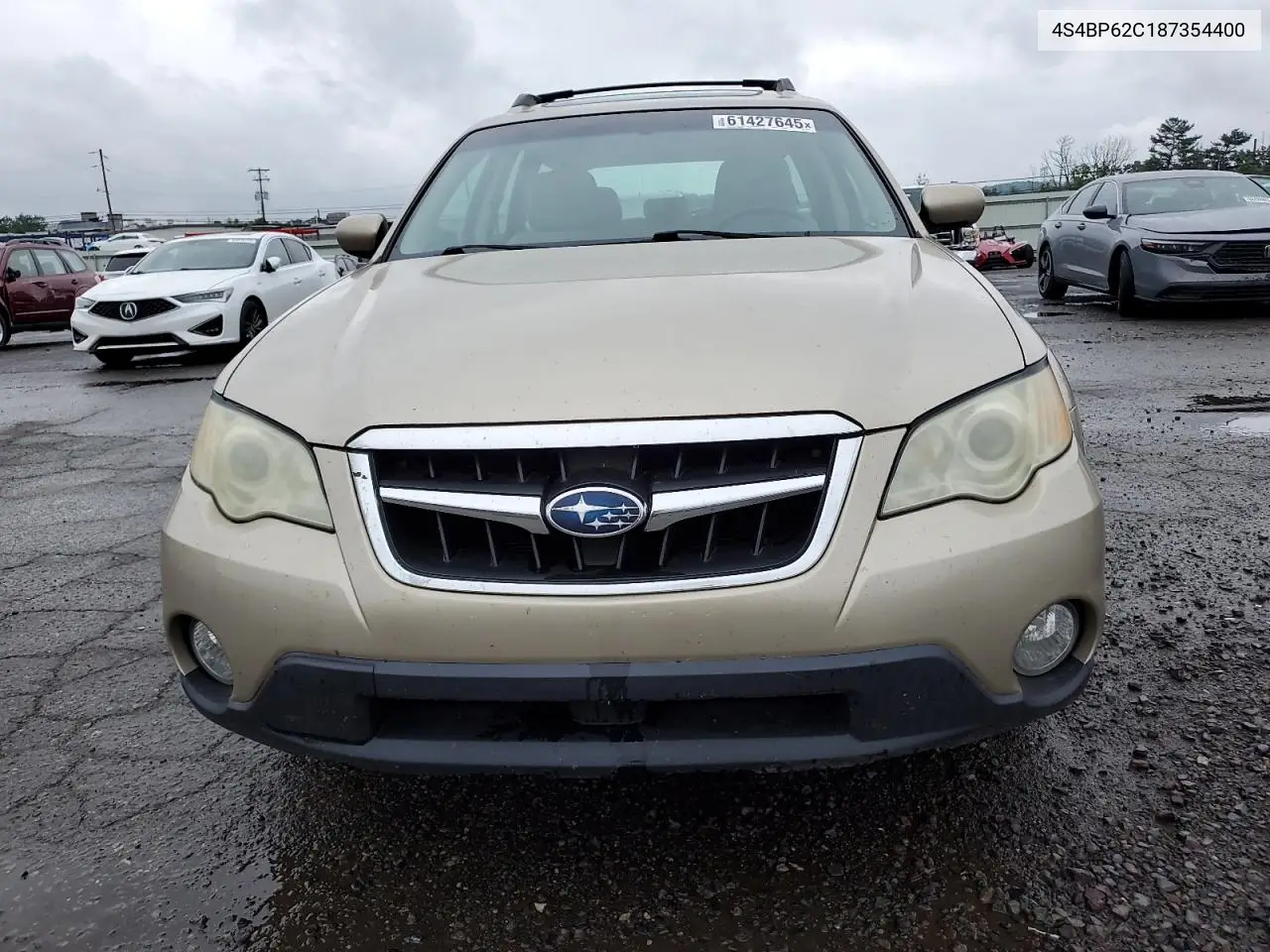 2008 Subaru Outback 2.5I Limited VIN: 4S4BP62C187354400 Lot: 61427645
